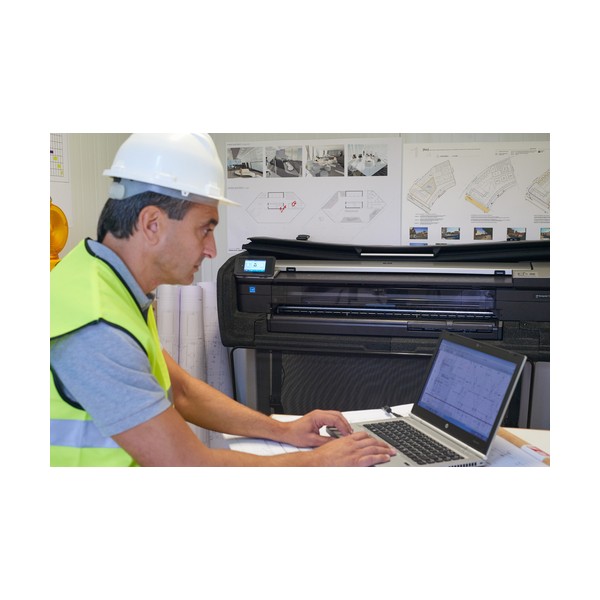 HP Designjet Impresora multifunción T830 de 24 pulgadas, Inyección de tinta, 2400 x 1200 DPI, CALS G4, HP-GL/2, HP-RTL, TIFF, UR