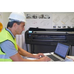HP Designjet Impresora multifunción T830 de 24 pulgadas, Inyección de tinta, 2400 x 1200 DPI, CALS G4, HP-GL/2, HP-RTL, TIFF, UR