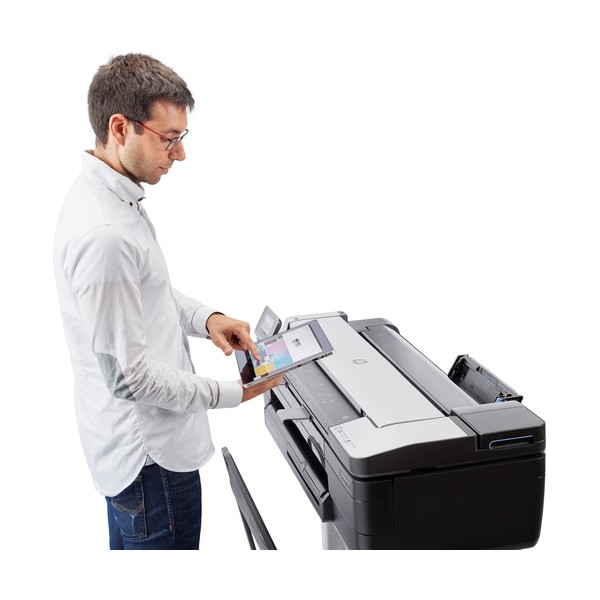 HP Designjet Impresora multifunción T830 de 24 pulgadas, Inyección de tinta, 2400 x 1200 DPI, CALS G4, HP-GL/2, HP-RTL, TIFF, UR