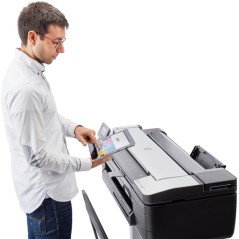HP Designjet Impresora multifunción T830 de 24 pulgadas, Inyección de tinta, 2400 x 1200 DPI, CALS G4, HP-GL/2, HP-RTL, TIFF, UR
