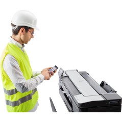 HP Designjet Impresora multifunción T830 de 24 pulgadas, Inyección de tinta, 2400 x 1200 DPI, CALS G4, HP-GL/2, HP-RTL, TIFF, UR