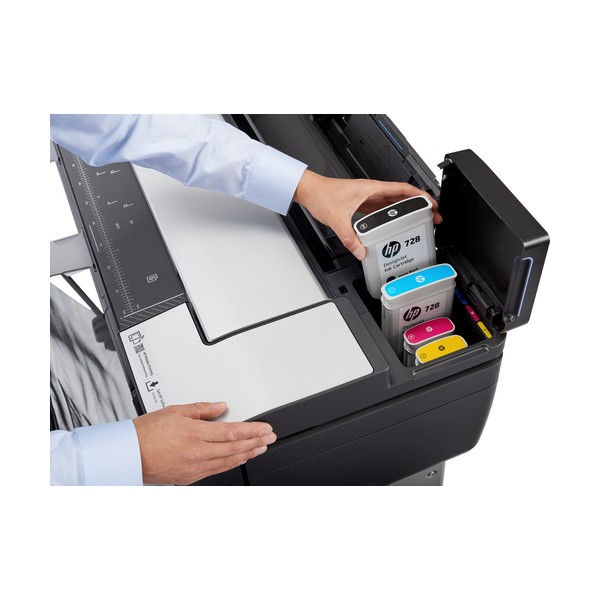 HP Designjet Impresora multifunción T830 de 24 pulgadas, Inyección de tinta, 2400 x 1200 DPI, CALS G4, HP-GL/2, HP-RTL, TIFF, UR