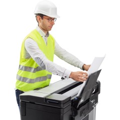 HP Designjet Impresora multifunción T830 de 24 pulgadas, Inyección de tinta, 2400 x 1200 DPI, CALS G4, HP-GL/2, HP-RTL, TIFF, UR