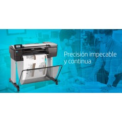 HP Designjet Impresora multifunción T830 de 24 pulgadas, Inyección de tinta, 2400 x 1200 DPI, CALS G4, HP-GL/2, HP-RTL, TIFF, UR
