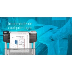 HP Designjet Impresora multifunción T830 de 24 pulgadas, Inyección de tinta, 2400 x 1200 DPI, CALS G4, HP-GL/2, HP-RTL, TIFF, UR