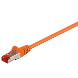 F/UTP CAT6 0.25m Orange PVC