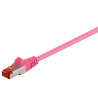 F/UTP CAT6 0.25m Pink PVC