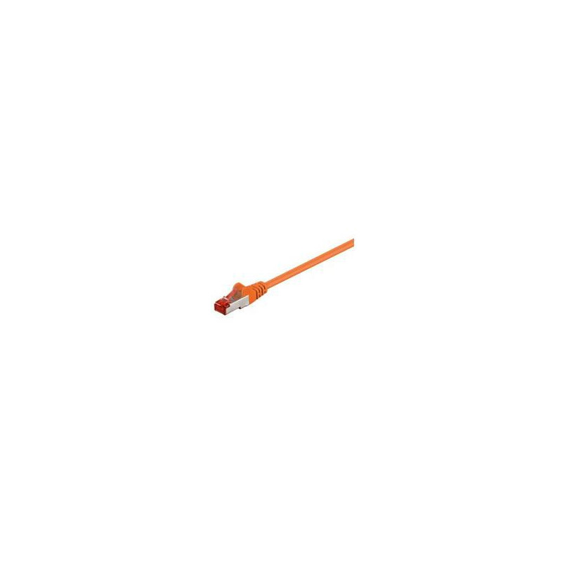 F/UTP CAT6 0.5m Orange PVC