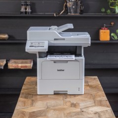Brother MFC-L6710DW, Laser, Impresión en blanco y negro, 1200 x 1200 DPI, Copias en blanco y negro, A4, Blanco