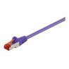 F/UTP CAT6 0.5m Purple PVC