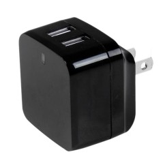 StarTech.com Cargador de Pared USB de 2 Puertos para Tablets Smartphones - Cargador de Alta Potencia para Viajes, Interior, Corr