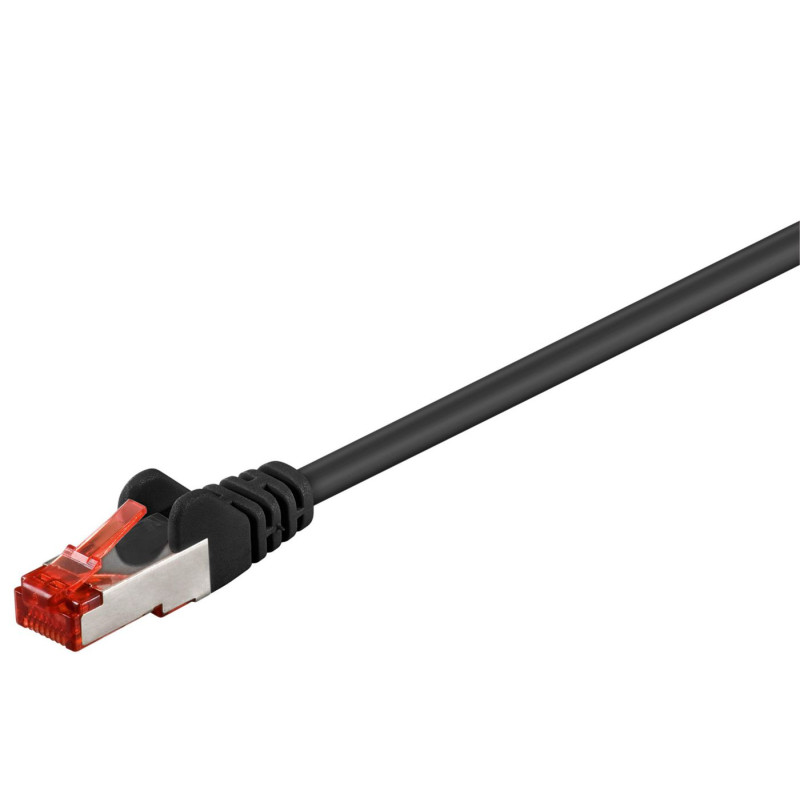 F/UTP CAT6 1.5m Black PVC