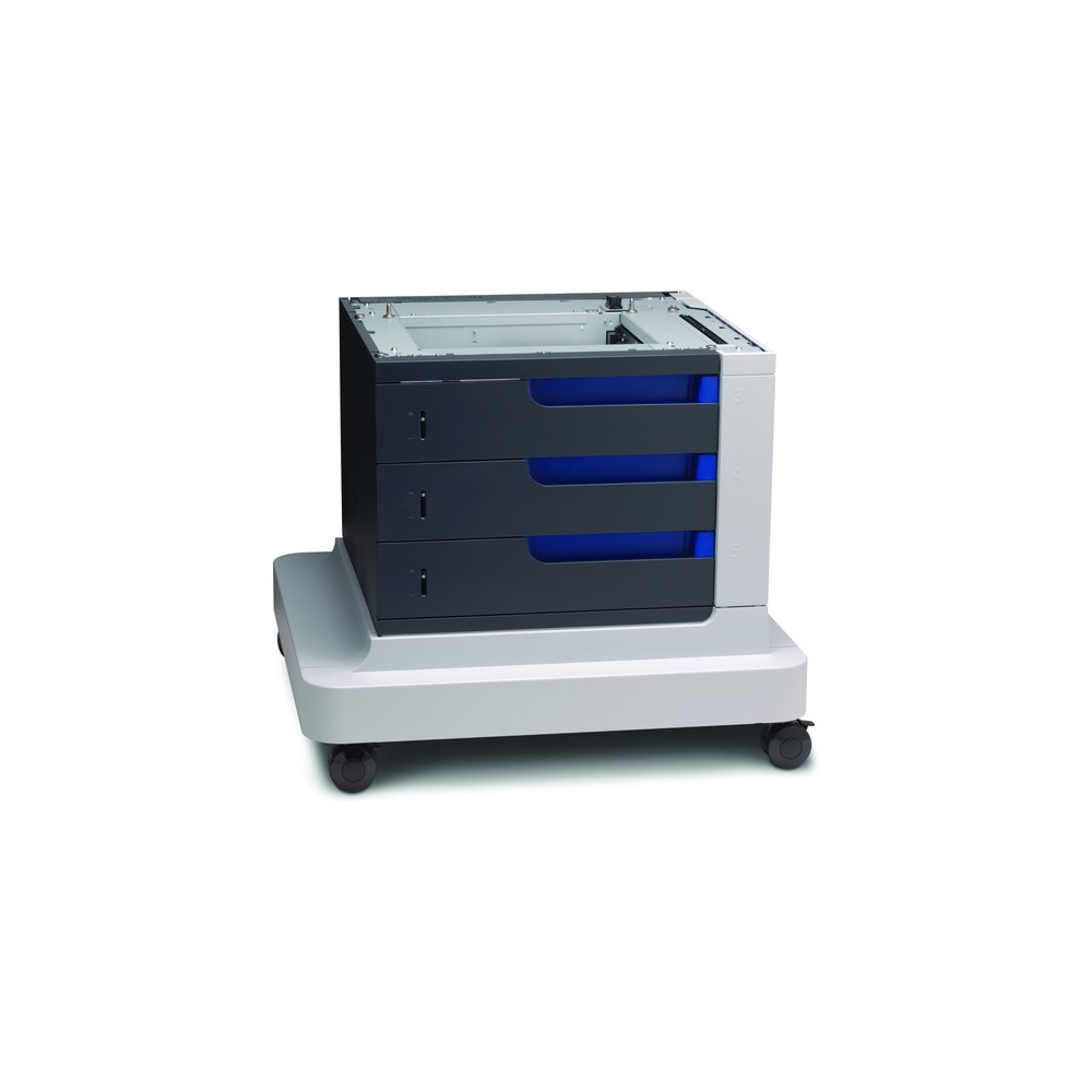 HP LaserJet Alimentador de hojas y soporte 3x500-sheet, Color LaserJet Enterprise flow M880 MFP , Color LaserJet Enterprise M855