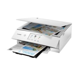 Canon PIXMA TS8351a, Inyección de tinta, Impresión a color, 4800 x 1200 DPI, A4, Impresión directa, Blanco