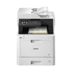 Brother MFC-L8690CDW, Laser, Impresión a color, 2400 x 600 DPI, A4, Impresión directa, Negro, Gris