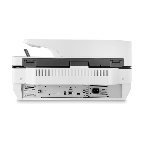HP Flow 8500 fn2, Escáner de superficie plana y alimentador automático de documentos (ADF), CSV, HTML, JPG, OCR, PDF, RTF, TIFF,