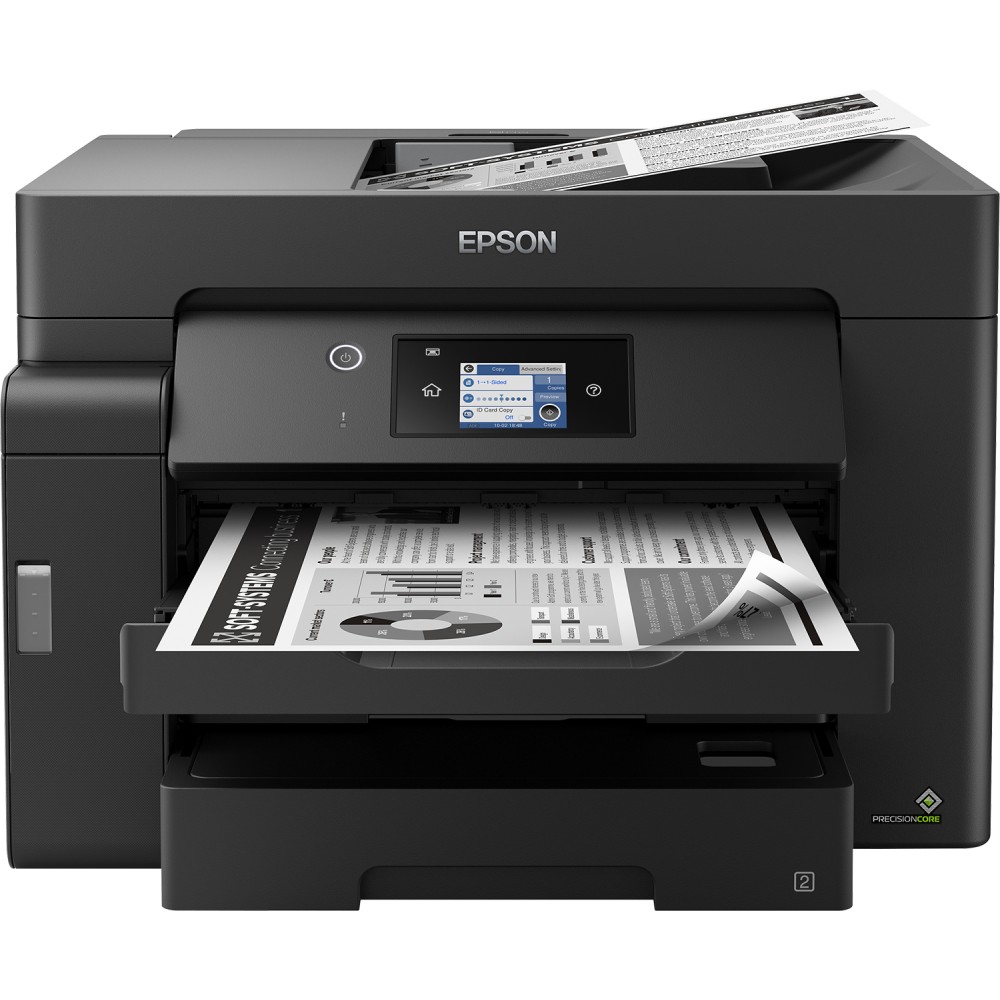 Epson EcoTank monocroma ET-M16600, Inyección de tinta, Impresión en blanco y negro, 4800 x 2400 DPI, Copias en blanco y negro, A Epson EcoTank monocroma ET-M16600, Inyección de tinta, Impresión en blanco y negro, 4800 x 2400 DPI, Copias en blanco y negro, A