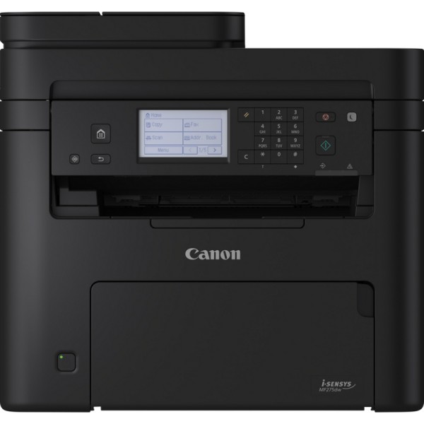 Canon i-SENSYS MF275dw, Laser, Impresión en blanco y negro, 2400 x 600 DPI, Copias en blanco y negro, A4, Negro