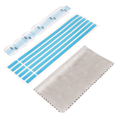 Privacy Screen Adhesive Strips and Tabs