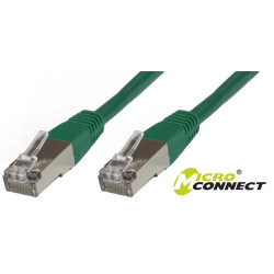 F/UTP CAT6 15m Green PVC