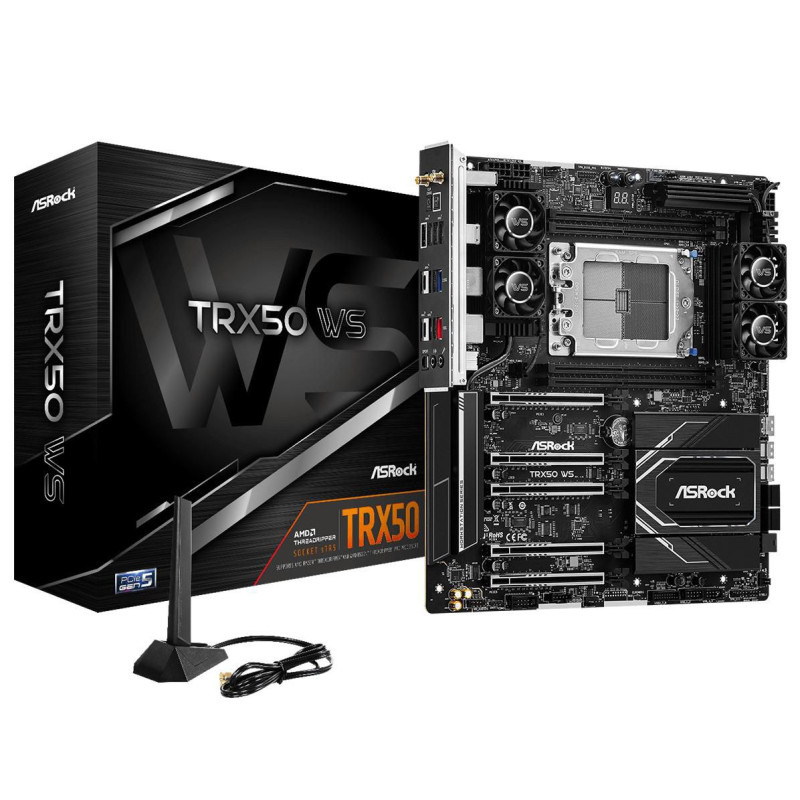 Asrock TRX50 WS AMD TRX50 Socket sTR5 ATX extendida | APLIUM