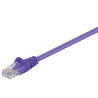 U/UTP CAT5e 0.25M Purple PVC