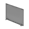 Dual antenna display back