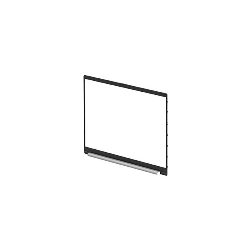 LCD bezel with hinge cap for
