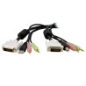 4-in-1 USB DVI KVM Switch Cable w/Audio