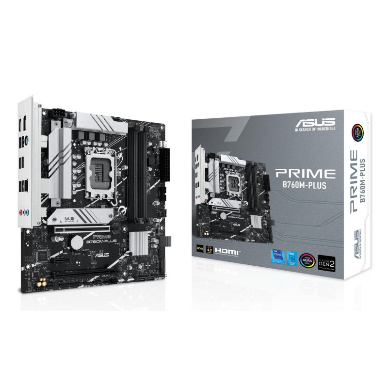Placa Asus Prime B760M-PLUS,INTEL,1700,B760,4DDR5,128GB,HDMI | APLIUM