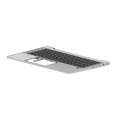 TOP COVER W/ KBD CP+PS BL UK