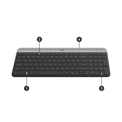 SLIM WRLS KEYBOARD MOUSE COMBO