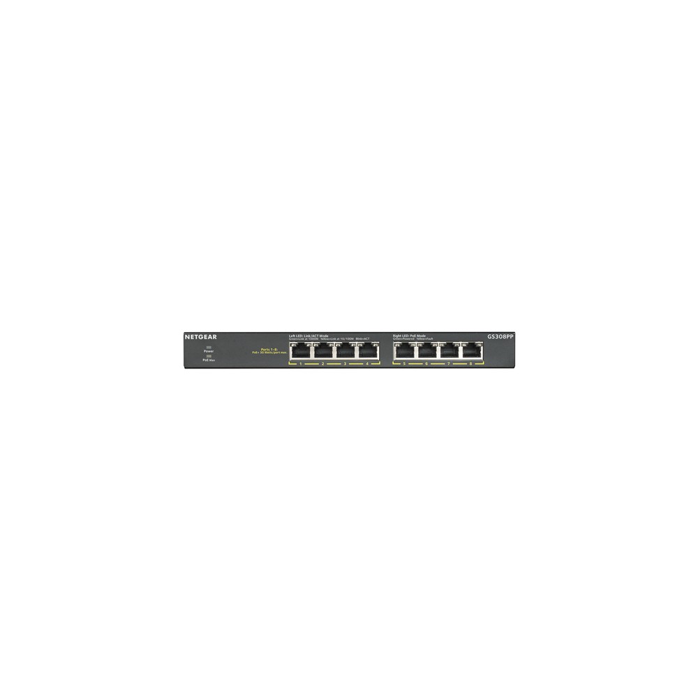 8-PORT GB POE+ FLEX SWITCH