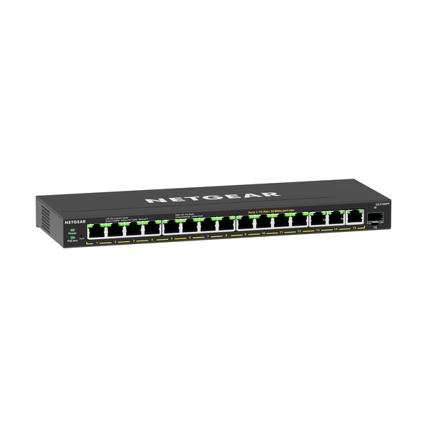 16-PORT POE+ GIGABIT SWITCH