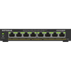 8PT GE Plus Switch W/POE+