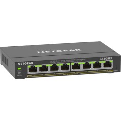 8PT GE Plus Switch W/POE+