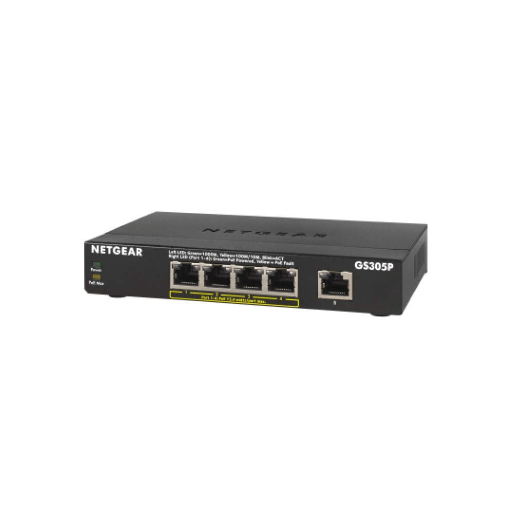 GS305P 5-Port Gigabit PoE GS305P 5-Port Gigabit PoE