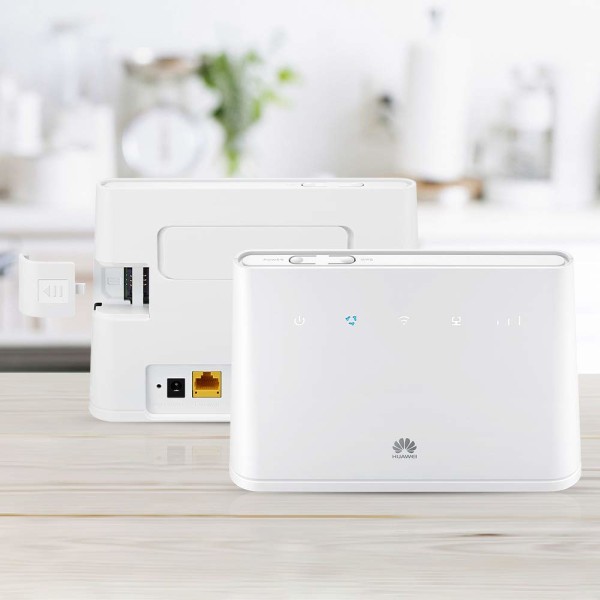 Lte White Wireless Router