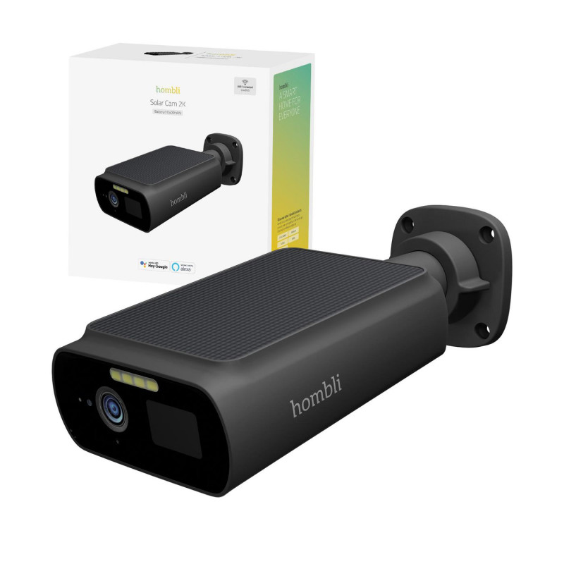 Solar Cam 2K Black