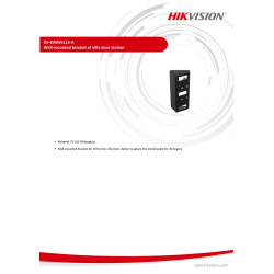 Hikvision DS-KABV6113-A Soporte de pared para estación de pu | APLIUM