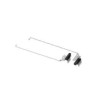 SPS-HINGE W/HINGE CAP RUBBER