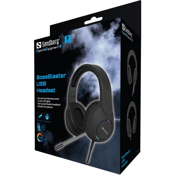 BossBlaster USB Headset