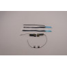 Laptop hinge assembly for