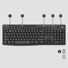 MK295 Silent Wireless Combo