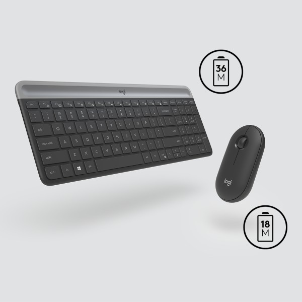 Slim Wireless Keyboard and