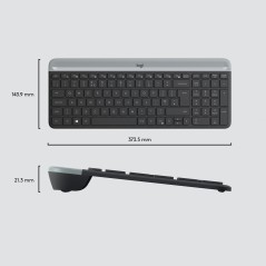 Slim Wireless Keyboard and