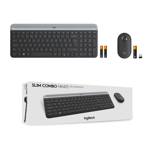 Slim Wireless Keyboard and