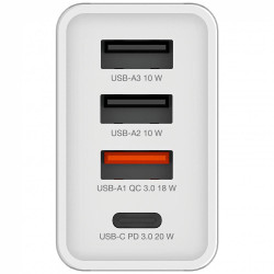 USB Wall Charger 30W, White