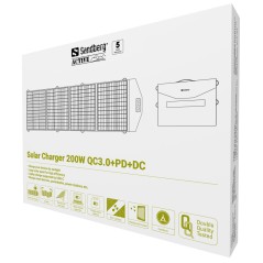 Solar Charger 200W QC3.0+PD+DC