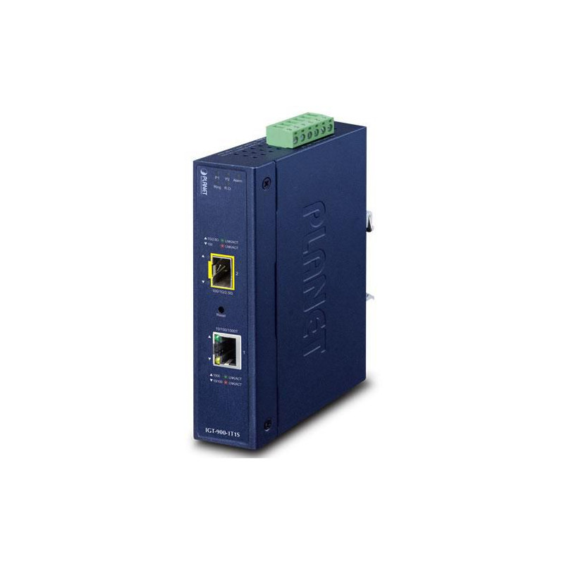 IGT-900-1T1S - PLANET Industrial 1-Port convertidor de | APLIUM